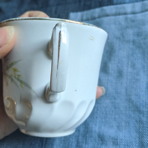 Vintage Anniversary rose bone China vintage teacup set - Picture 2 of 10